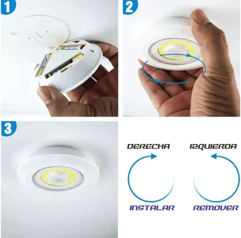 3 Bombillas - Fast Light + Mando a Distancia Gratuito